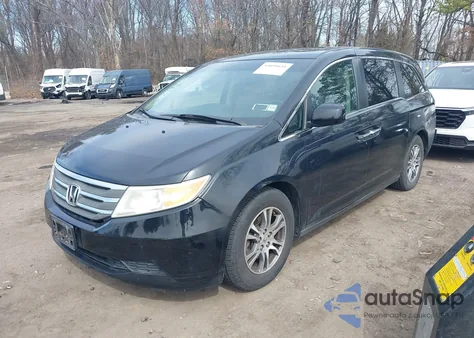 2011 Honda Odyssey Ex-L z USA, uszkodzony, nr VIN 5FNRL5H67BB058616